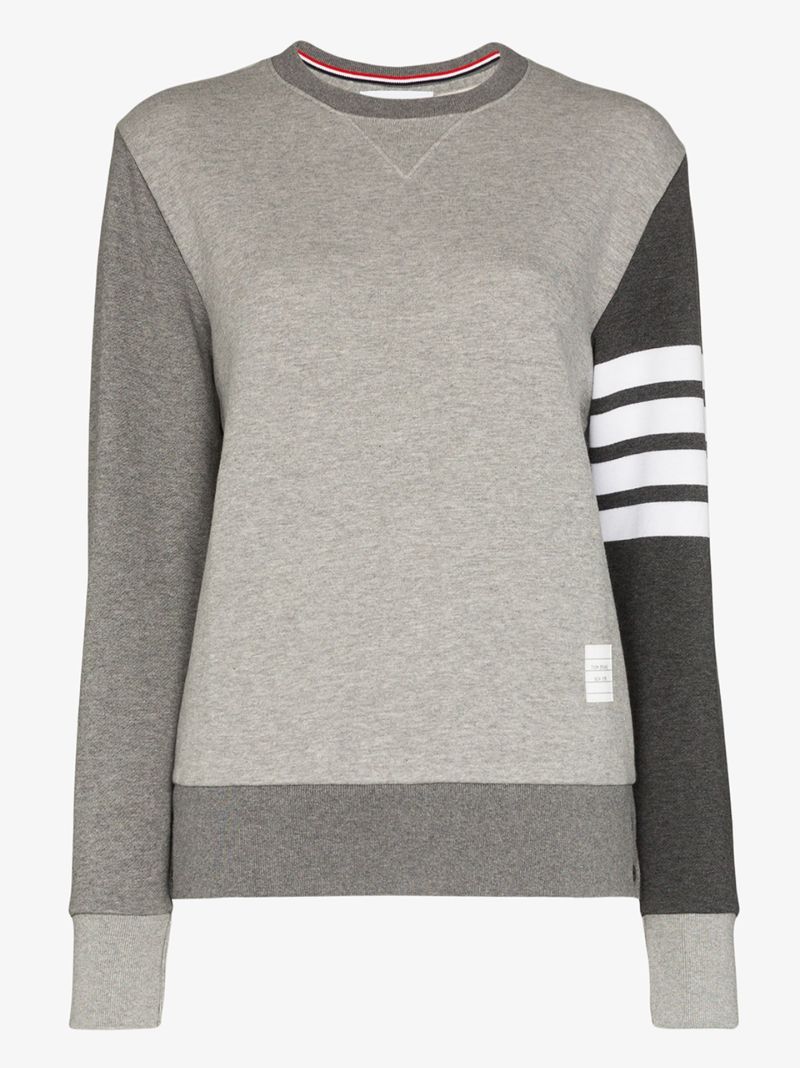 4-bar Loopback Crew Neck Sweatshirt