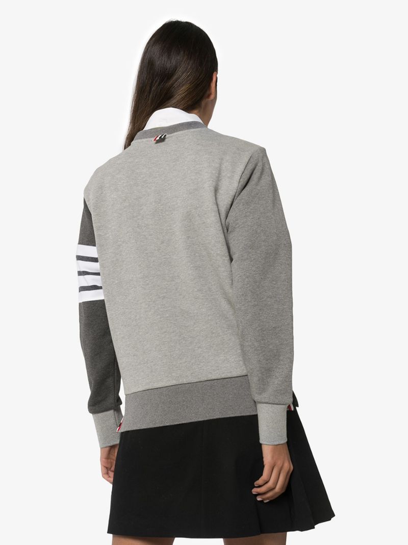 4-bar Loopback Crew Neck Sweatshirt
