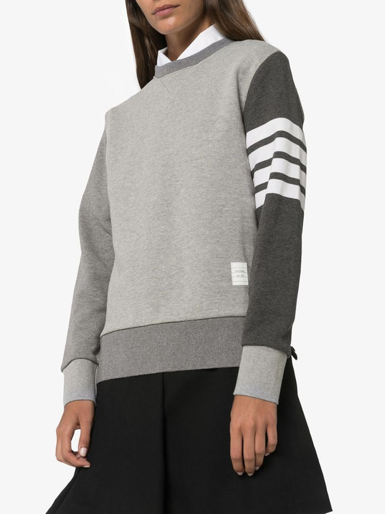 4-bar Loopback Crew Neck Sweatshirt