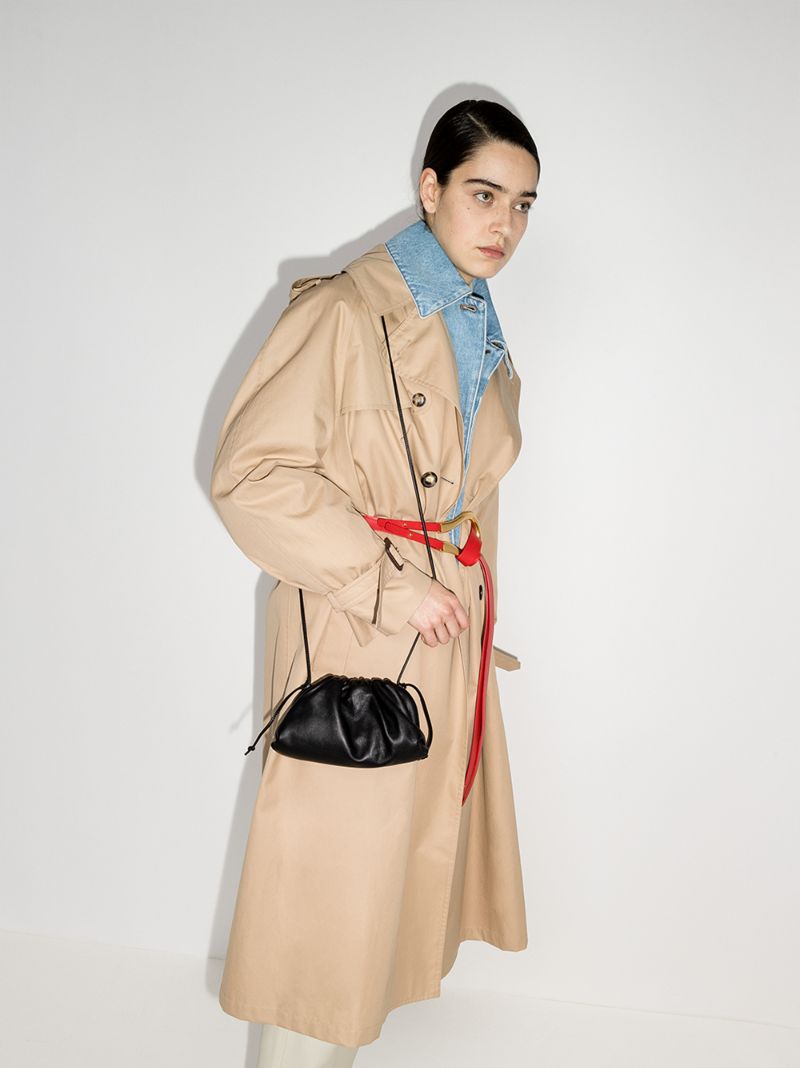 Black the Pouch 20 Leather Shoulder Bag