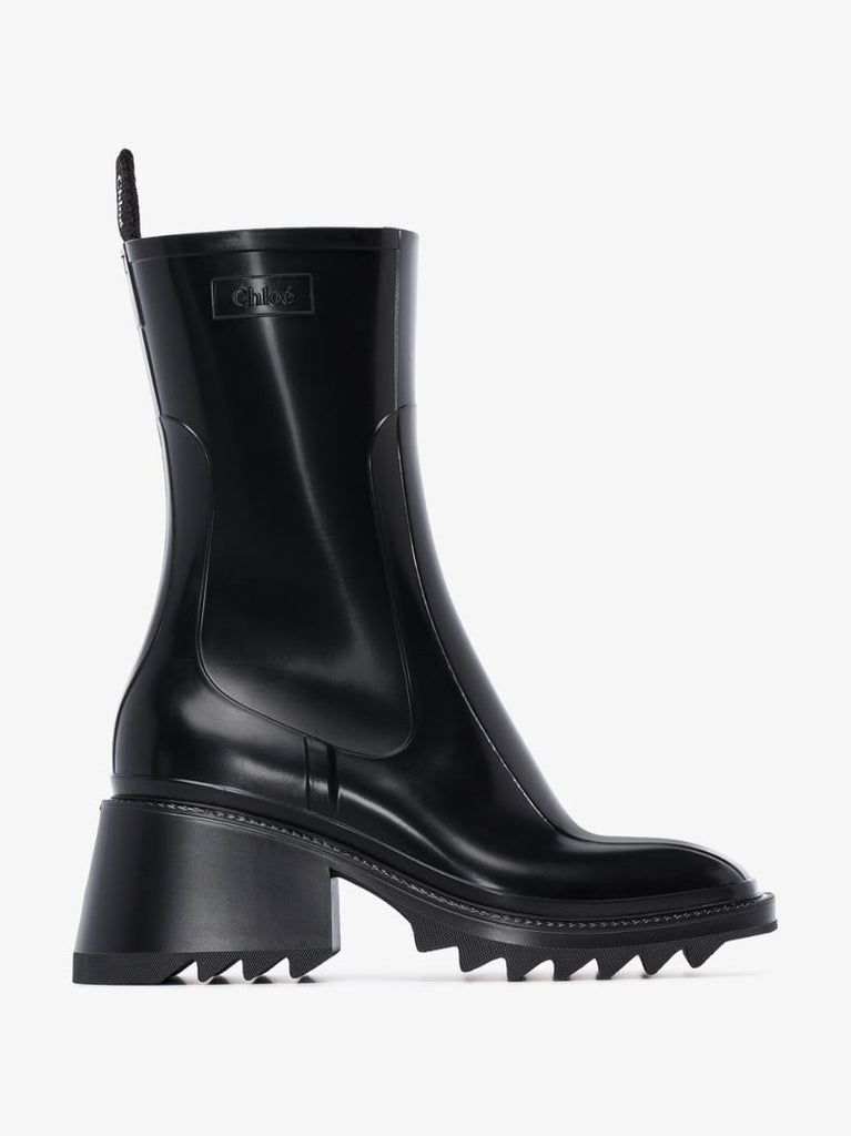 Black Betty 50 Rubber Rain Boots