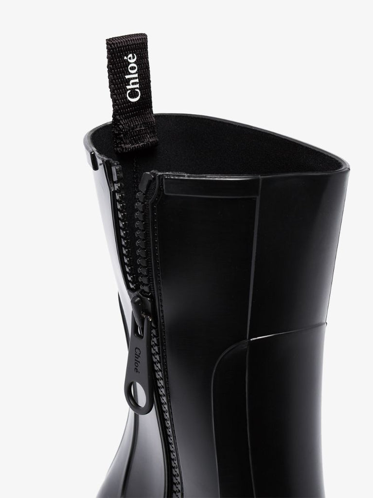 Black Betty 50 Rubber Rain Boots