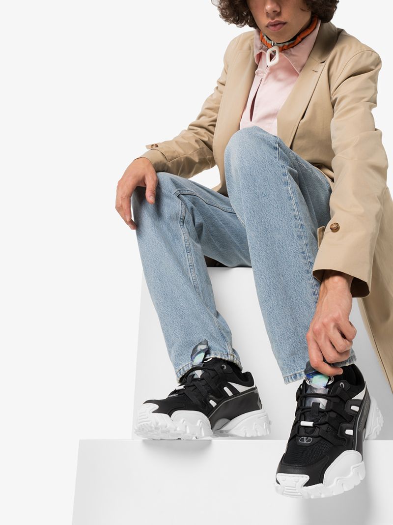 Garavani X Undercover Black Climber Sneakers