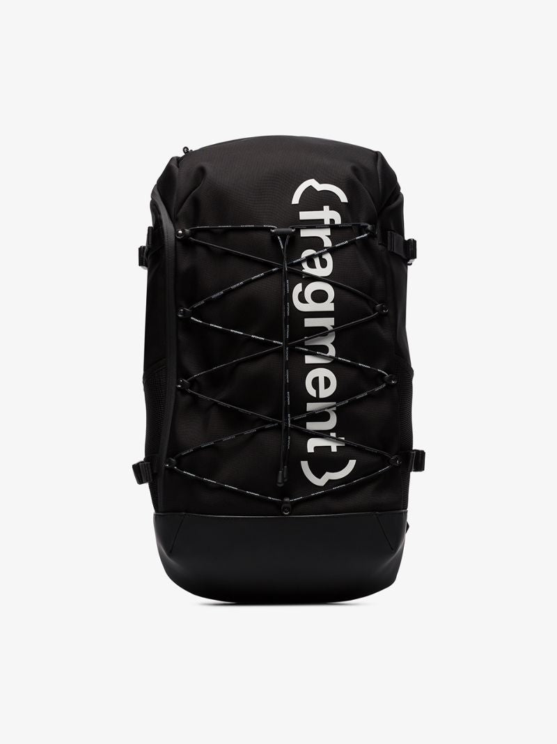 Black 7 Moncler Fragment Logo Backpack