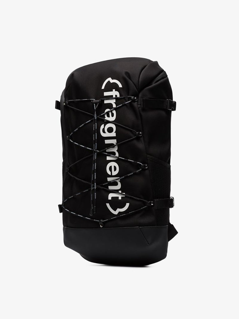 Black 7 Moncler Fragment Logo Backpack