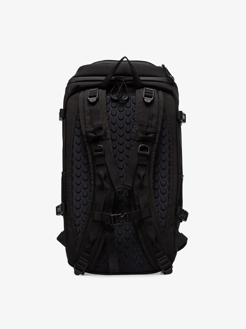Black 7 Moncler Fragment Logo Backpack