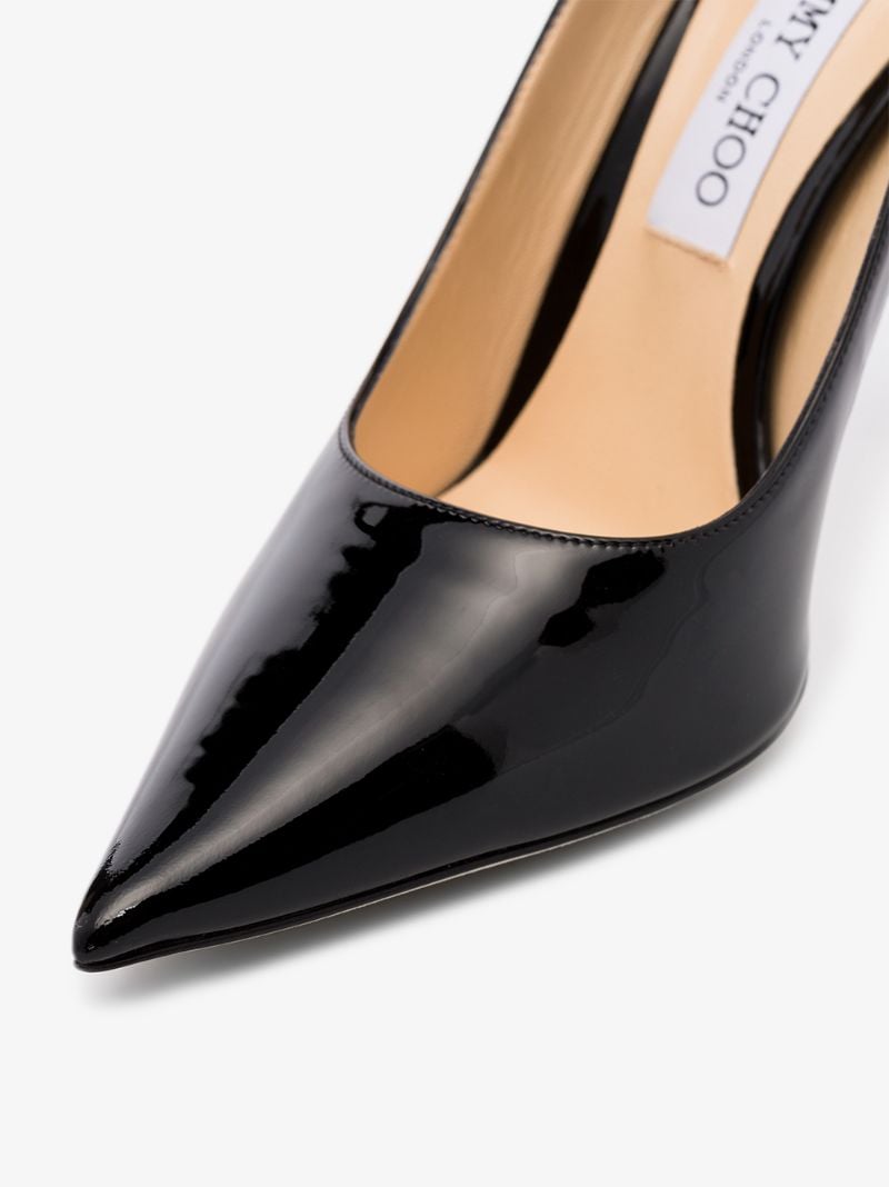 Black Love 100 Leather Pumps