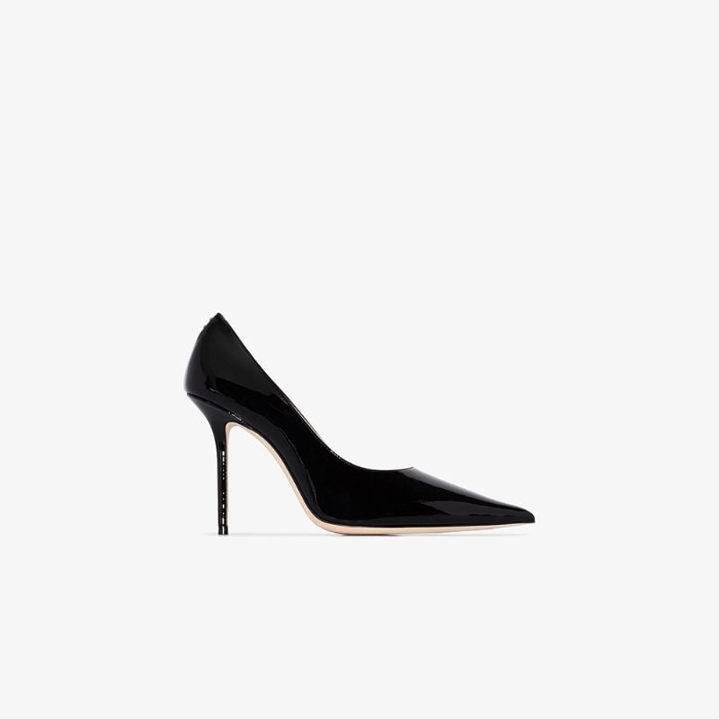 Black Love 100 Leather Pumps