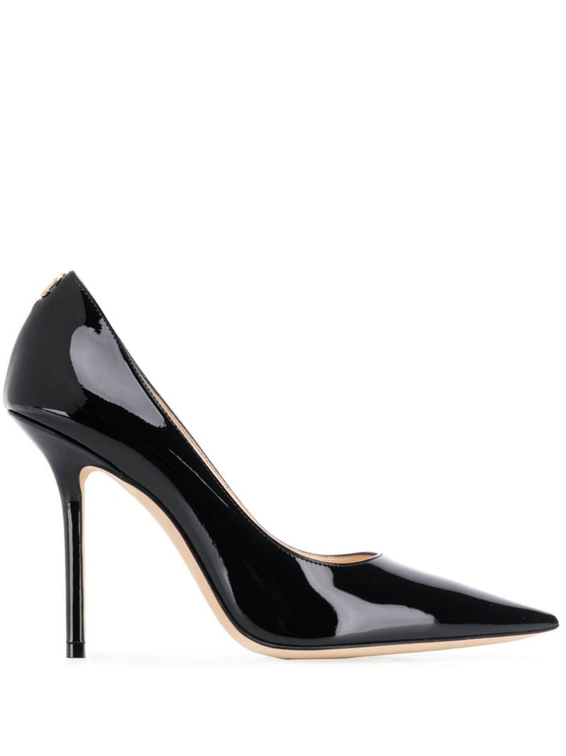 Black Love 100 Leather Pumps