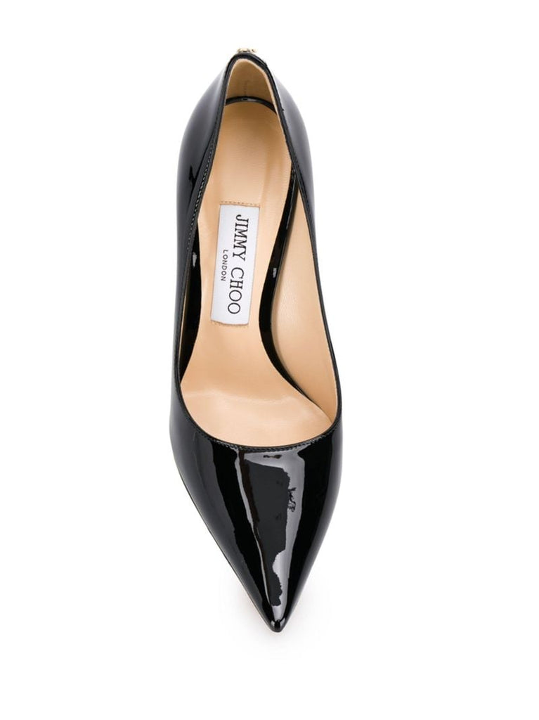 Black Love 100 Leather Pumps