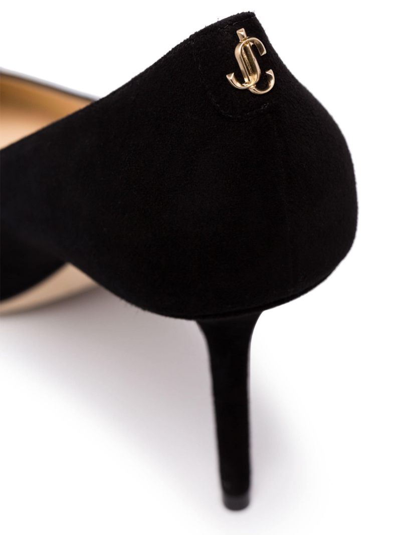 Black Love 85 Suede Pumps