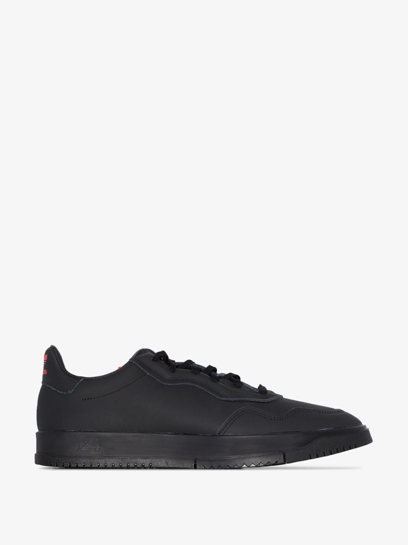 X 424 Black Sc Premiere Leather Sneakers