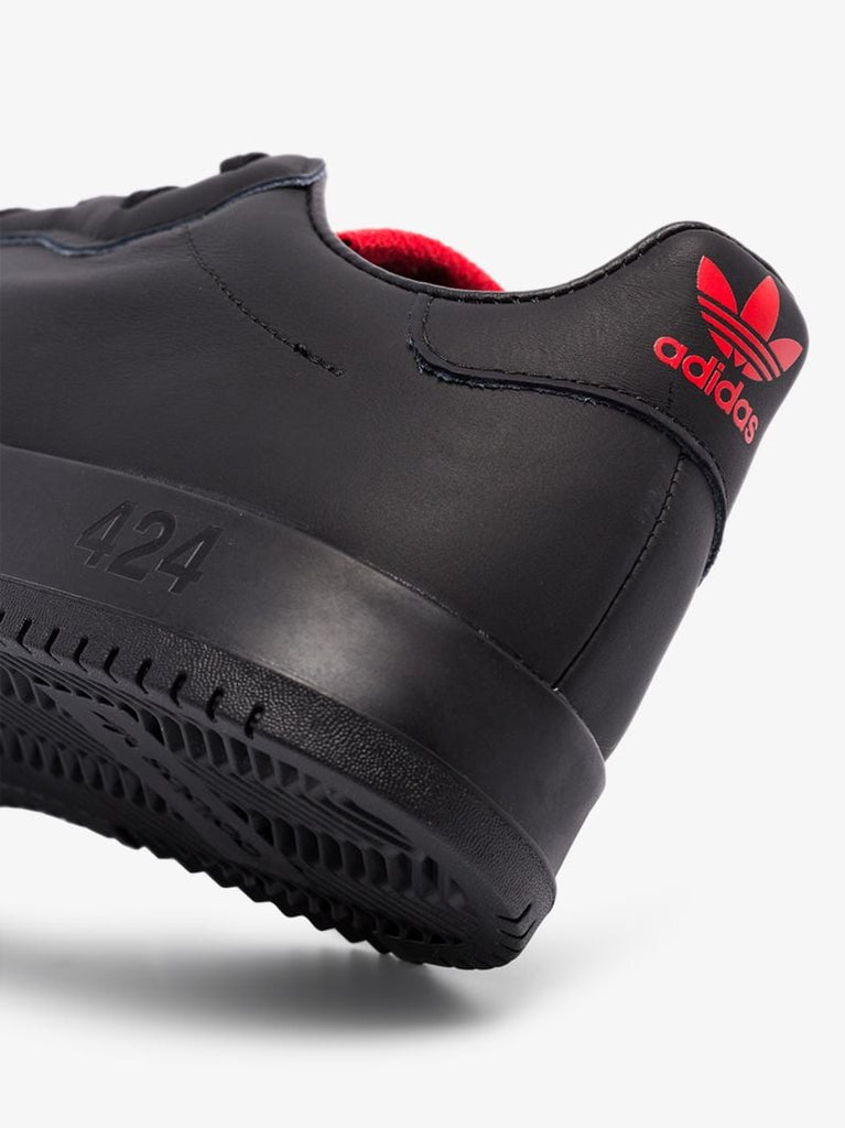 X 424 Black Sc Premiere Leather Sneakers