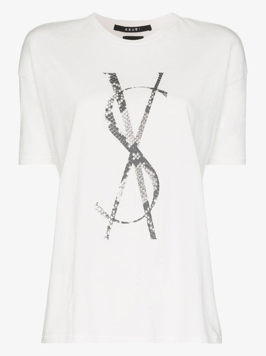 Snake Dollar Cotton T-shirt