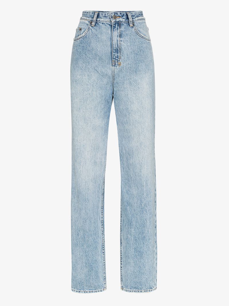 Playback High Waist Straight Leg Jeans