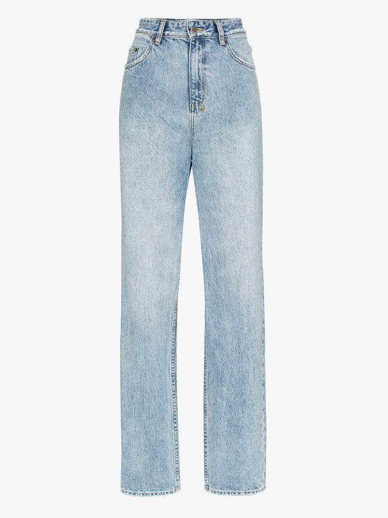 Playback High Waist Straight Leg Jeans