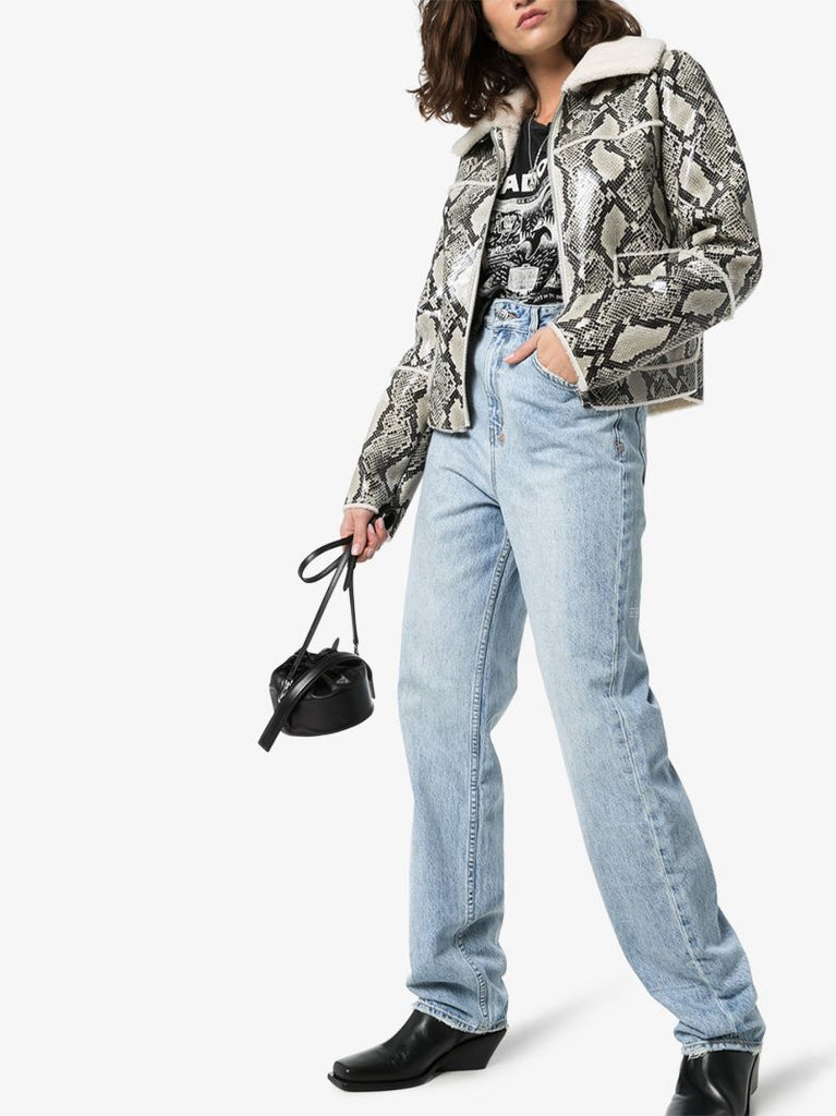 Playback High Waist Straight Leg Jeans