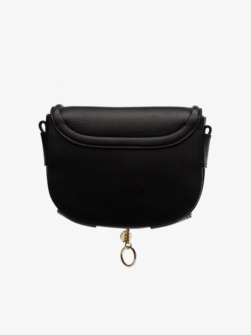 Black Small Ring Cross Body Bag