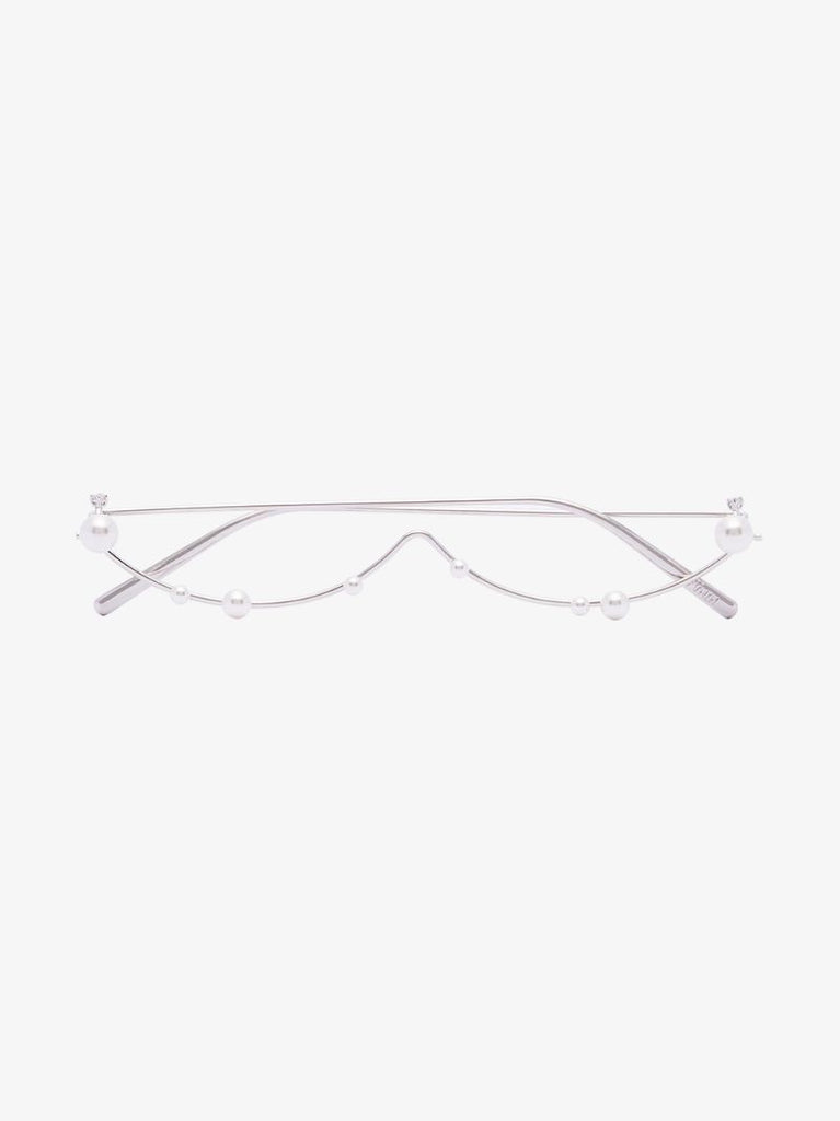 Silver Tone Electronic Girl Jewellery Glasses