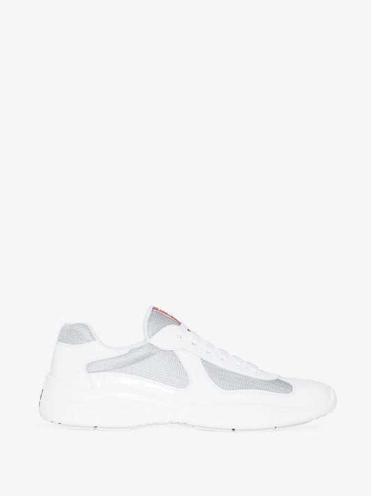 White America's Cup Leather Sneakers