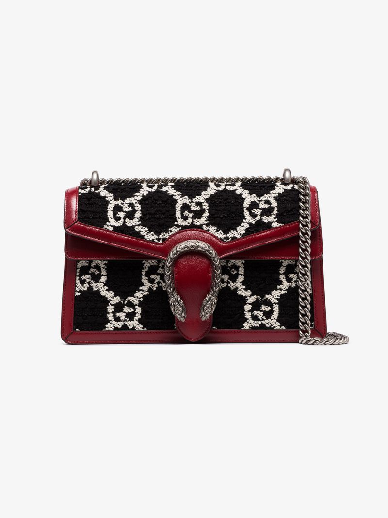 Multicoloured Dionysus Small Tweed Shoulder Bag