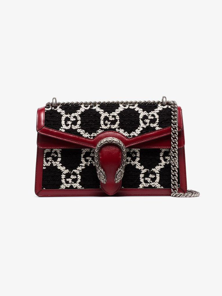 Multicoloured Dionysus Small Tweed Shoulder Bag