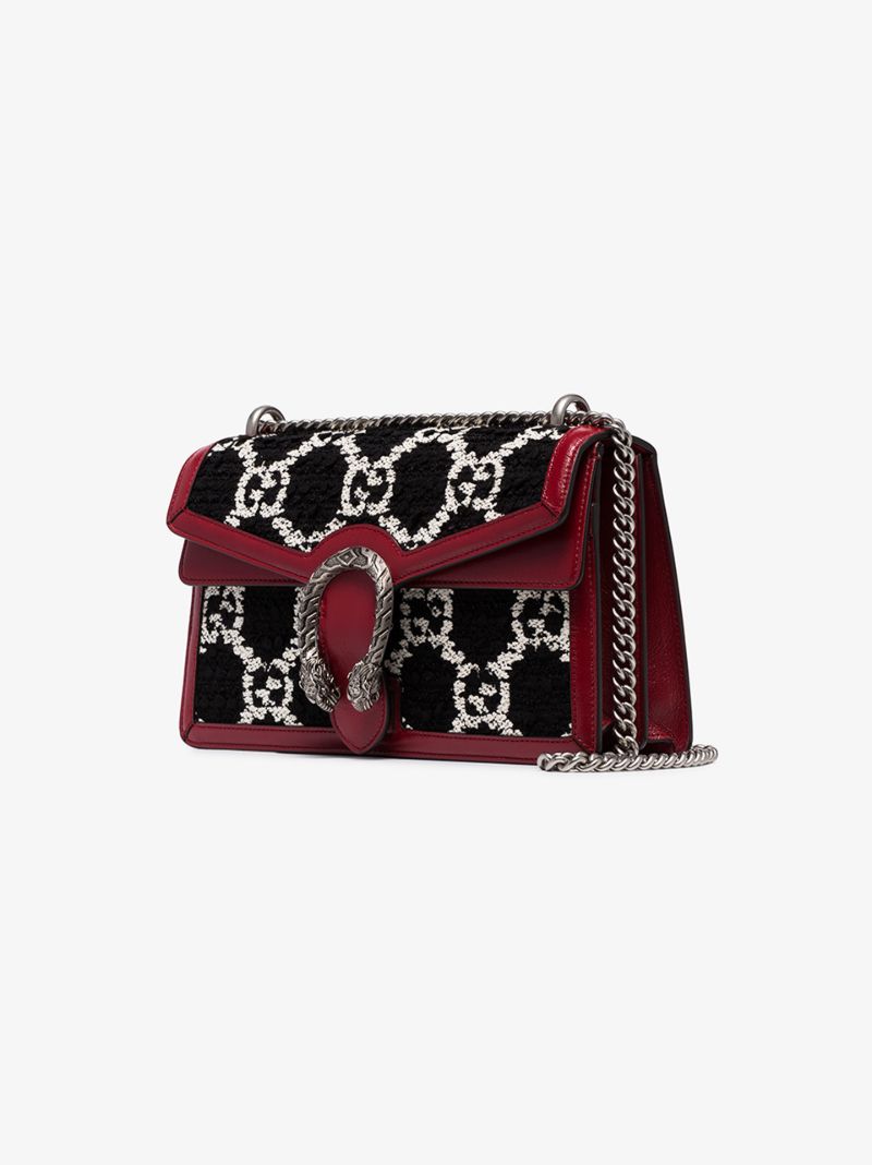 Multicoloured Dionysus Small Tweed Shoulder Bag