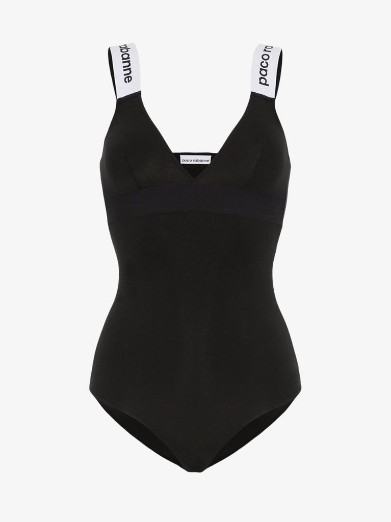 Logo Strap One-piece Swimsuit