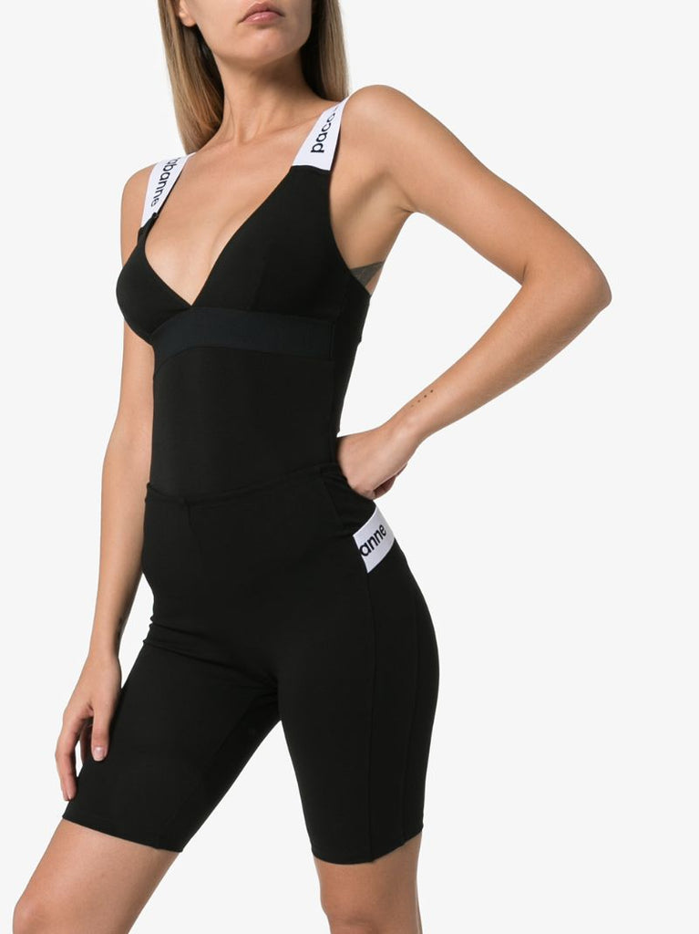 Logo Strap One-piece Swimsuit