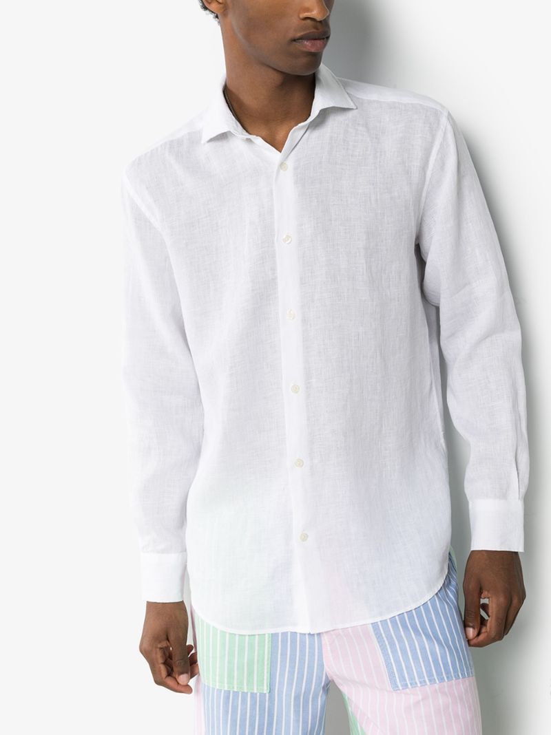 Antonio Long Sleeve Linen Shirt