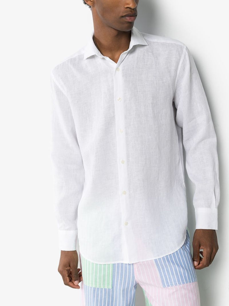 Antonio Long Sleeve Linen Shirt