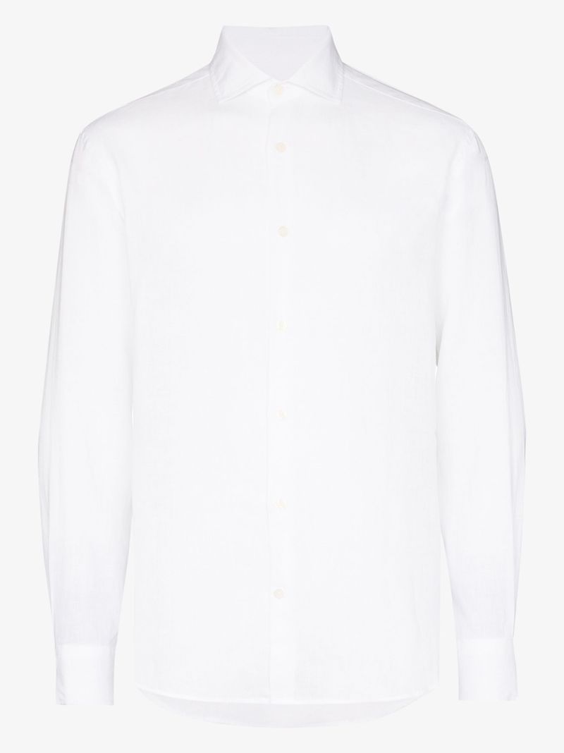 Antonio Long Sleeve Linen Shirt