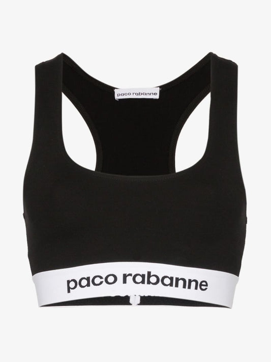 Logo Trim Sports Bra
