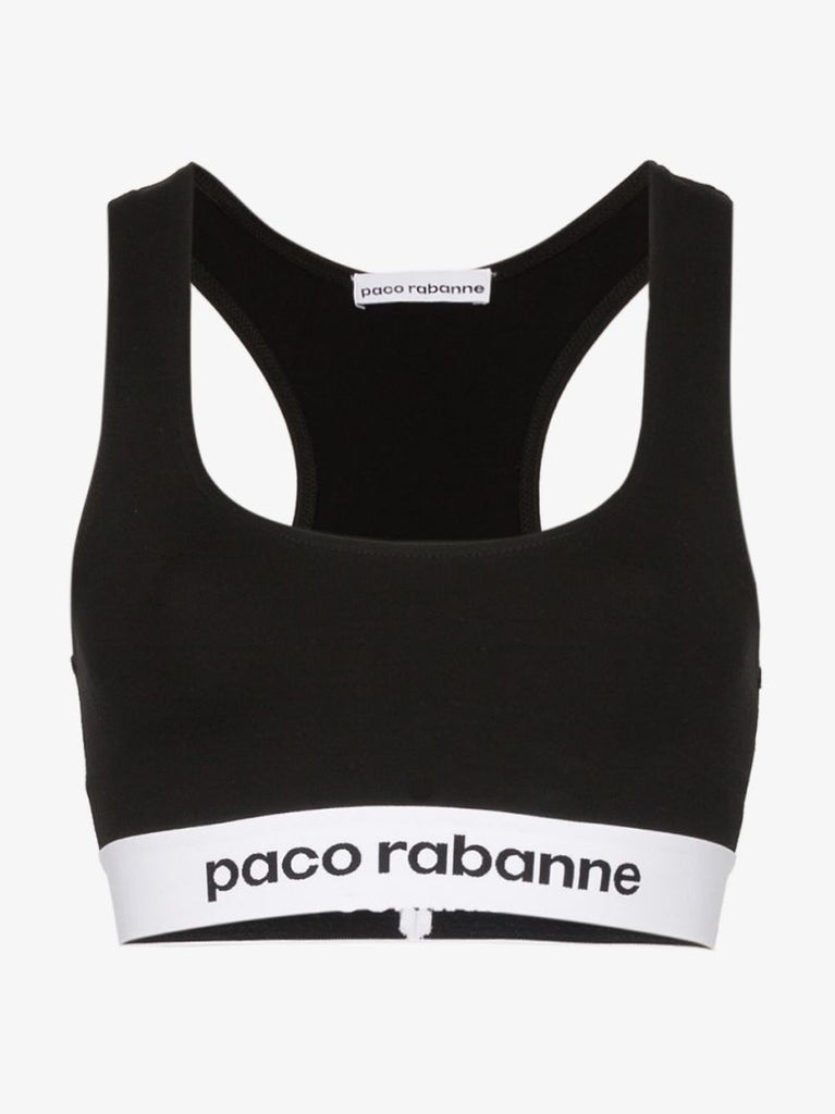 Logo Trim Sports Bra