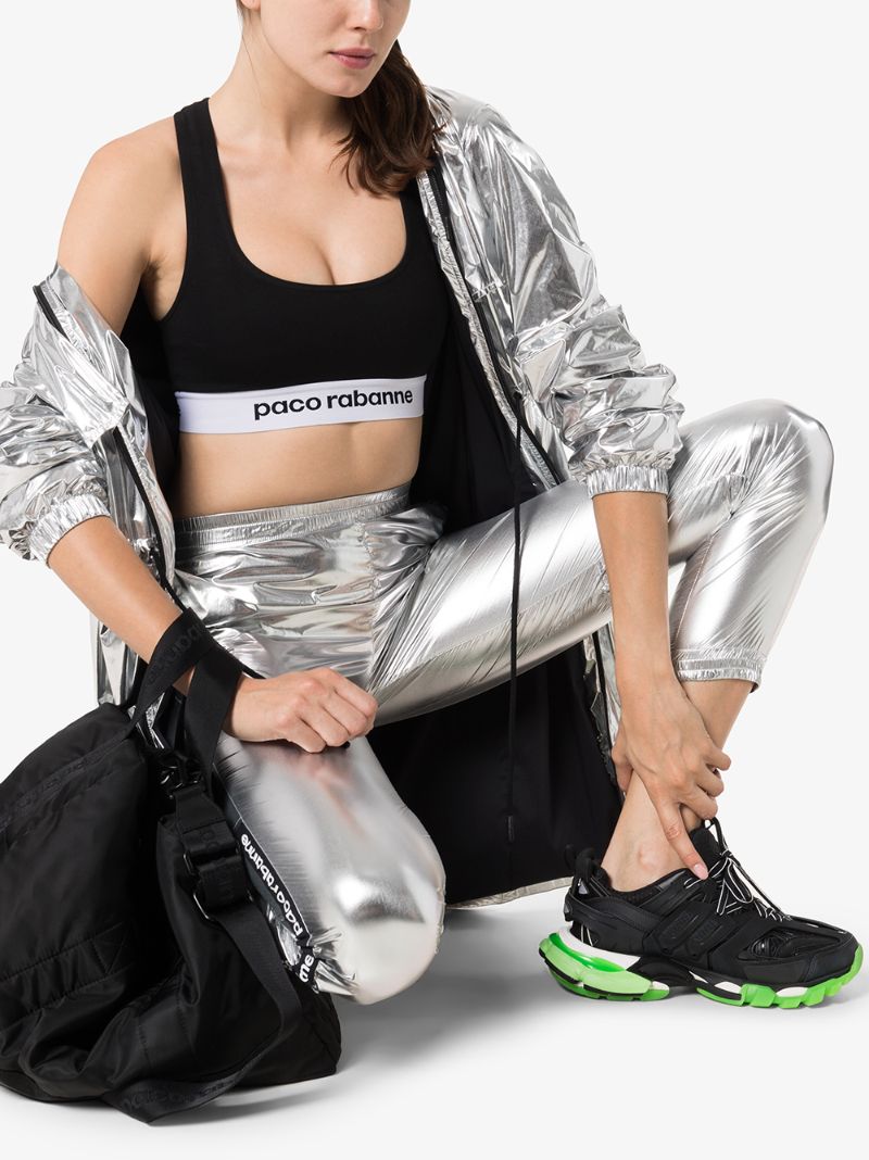 Logo Trim Sports Bra