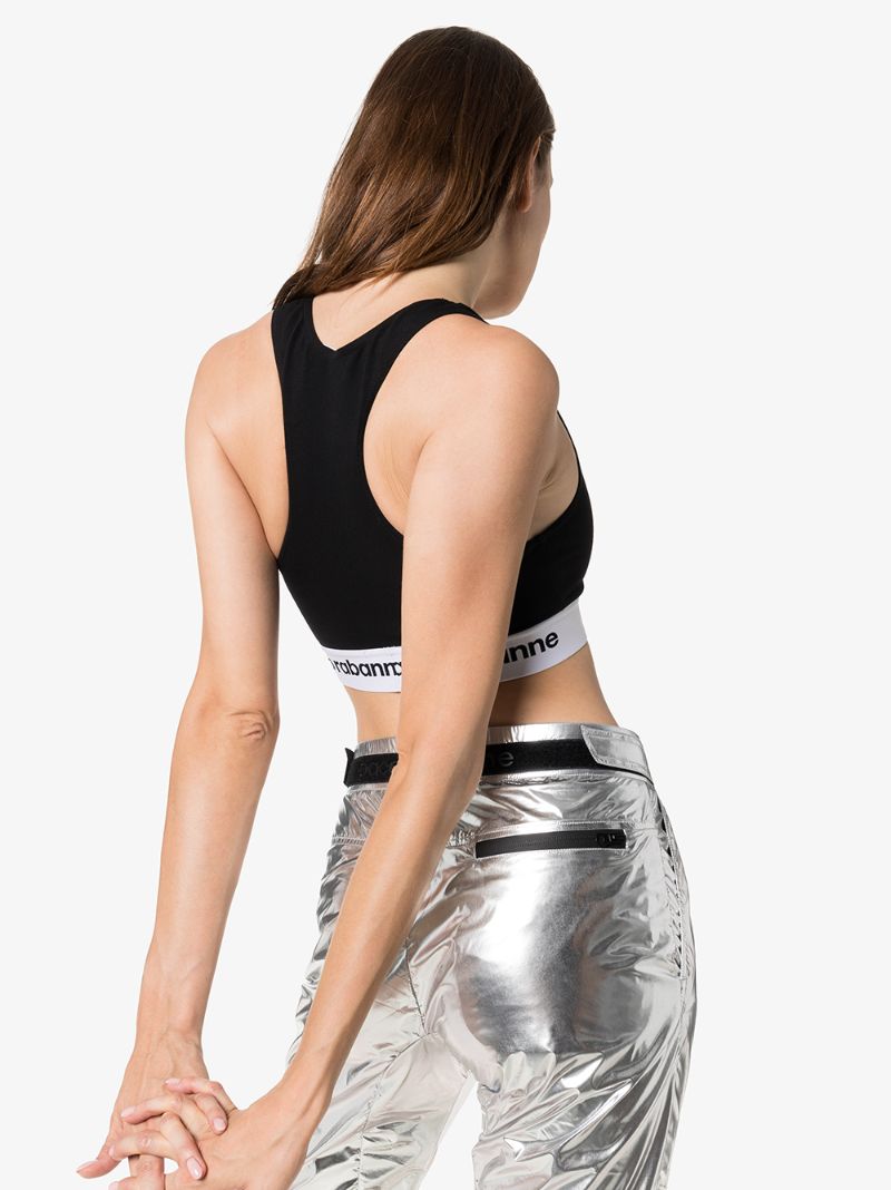 Logo Trim Sports Bra