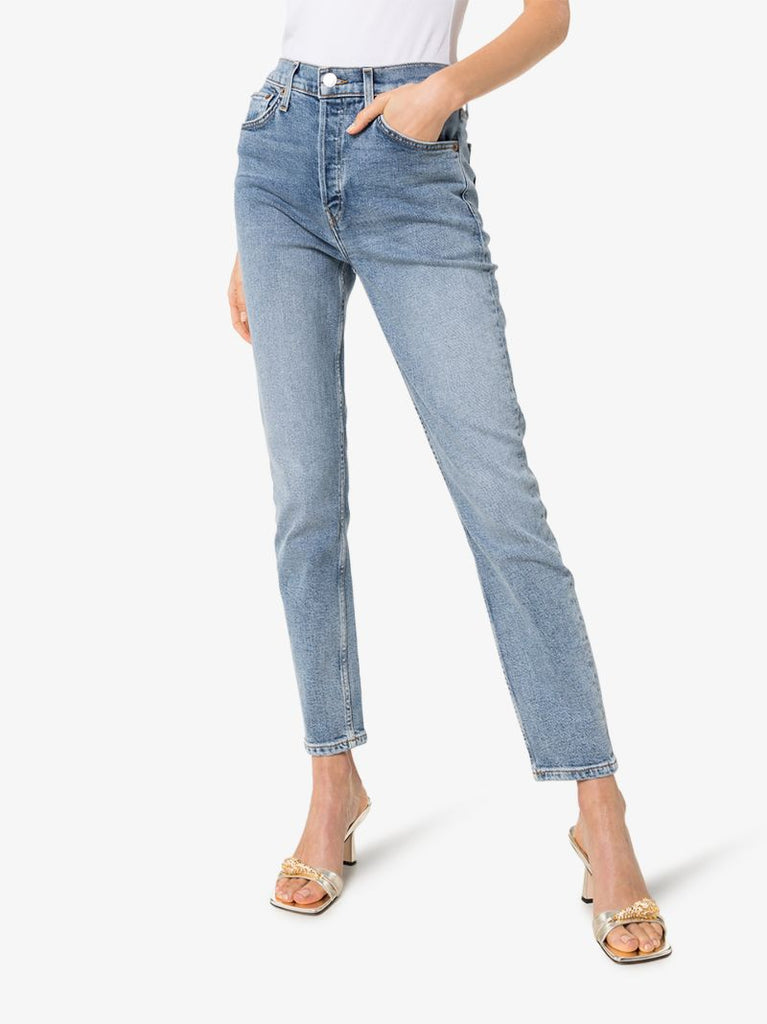 Ankle Crop Skinny Jeans