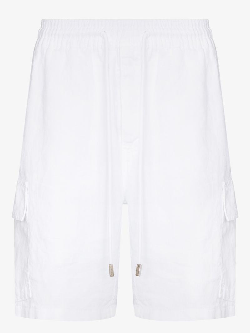 Baie Linen Cargo Shorts