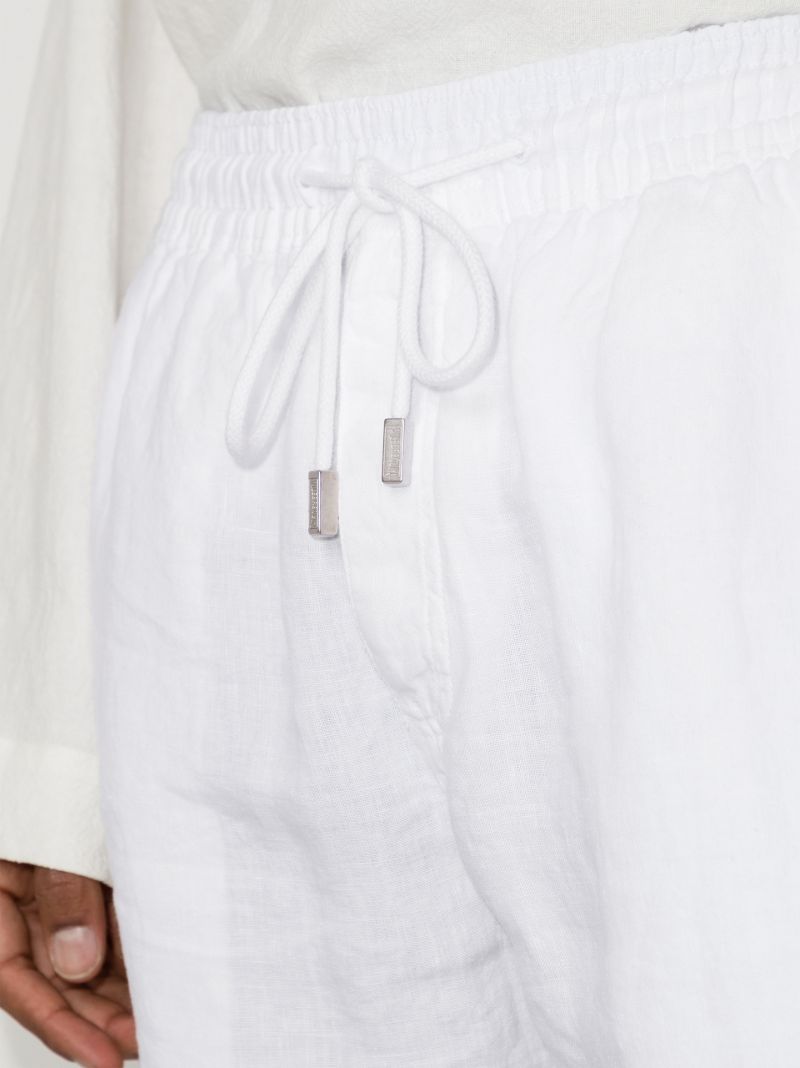 Baie Linen Cargo Shorts
