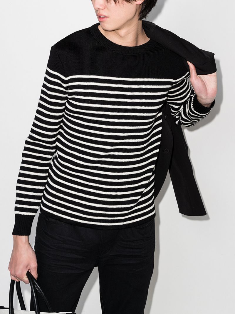 Striped Knitted Sweater