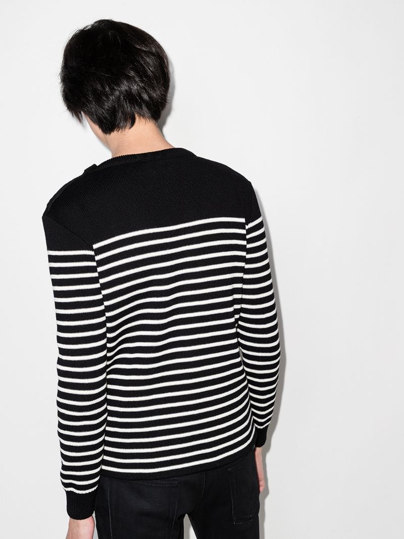 Striped Knitted Sweater