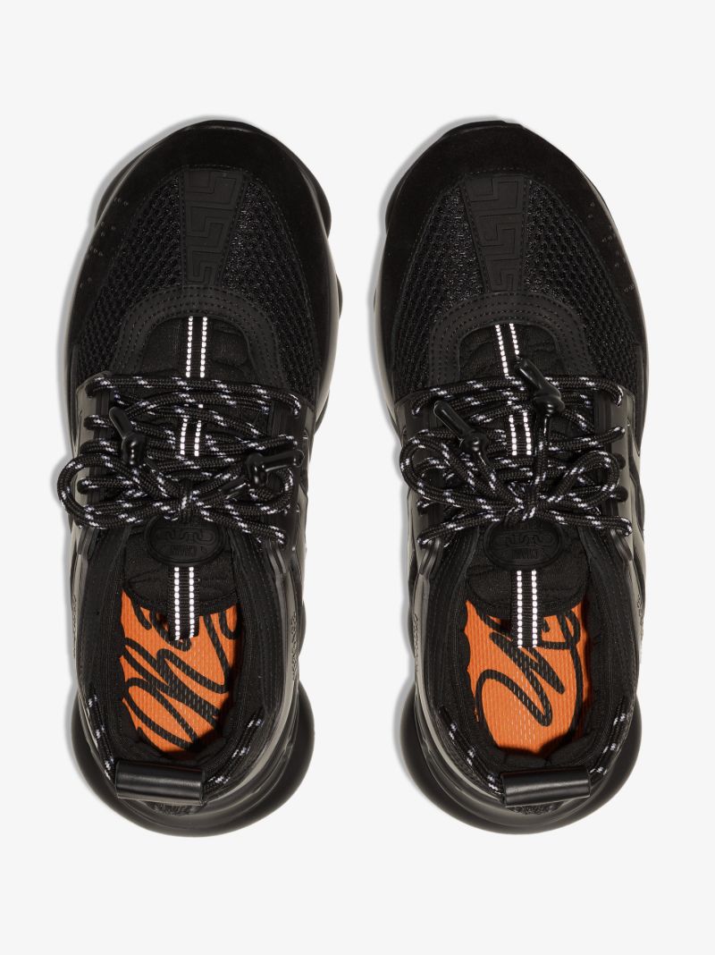Black Chain Reaction Sneakers