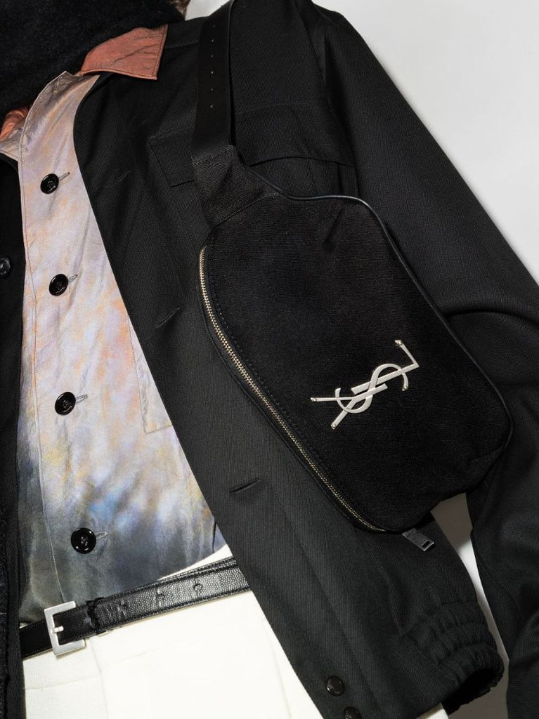 Black Marsupio Monogram Cross Body Bag