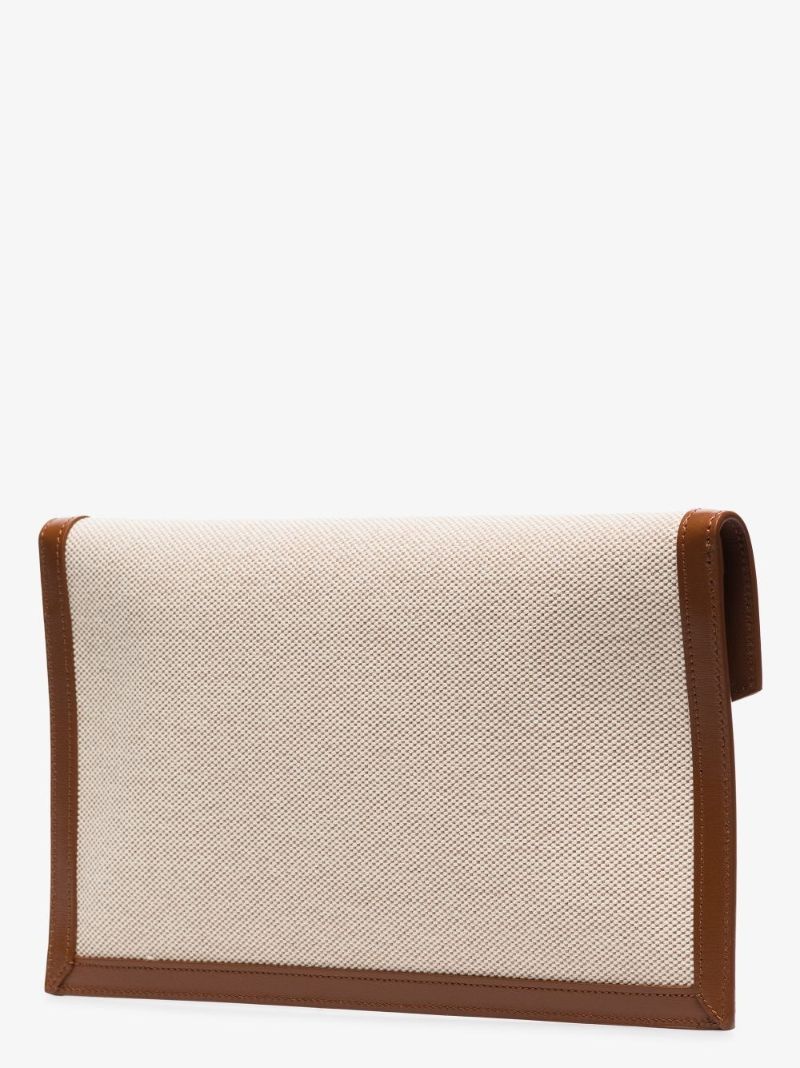 Monogram Envelope Clutch Bag