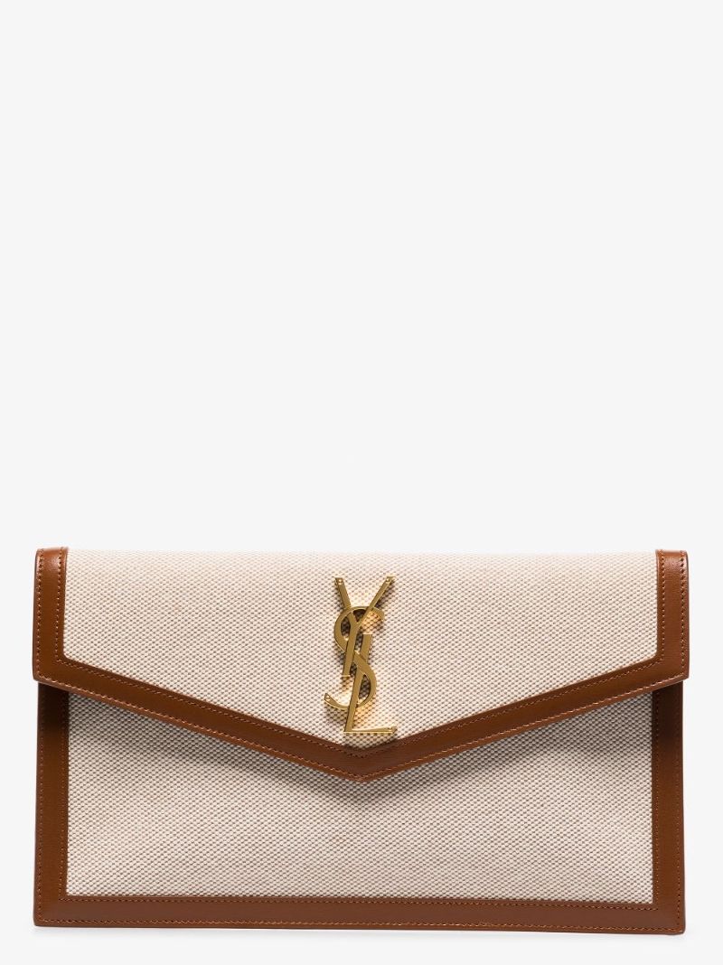 Monogram Envelope Clutch Bag