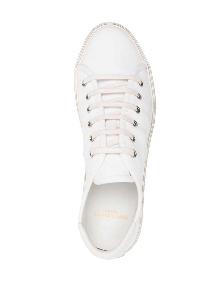 White Malibu Low Top Sneakers