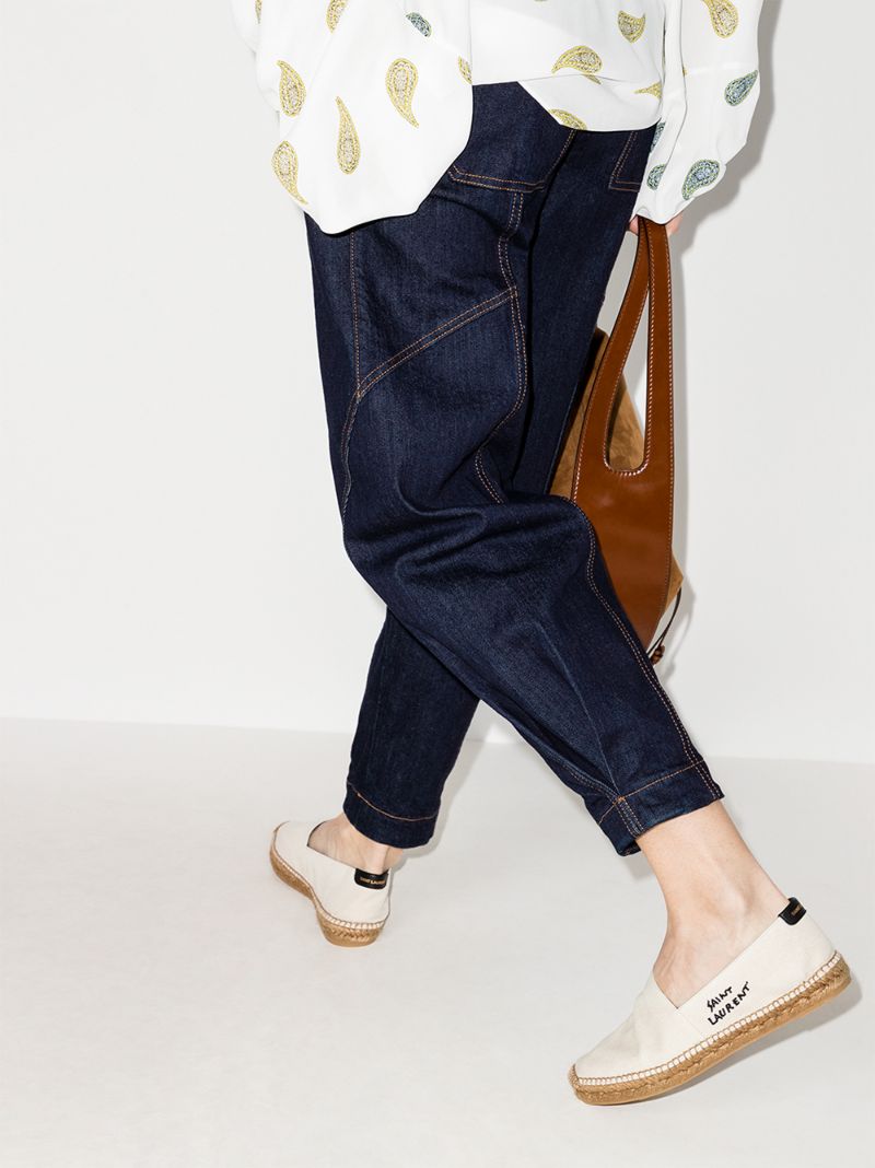 Neutral Logo Canvas Espadrilles
