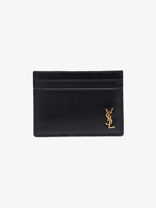 Black Monogram Card Holder