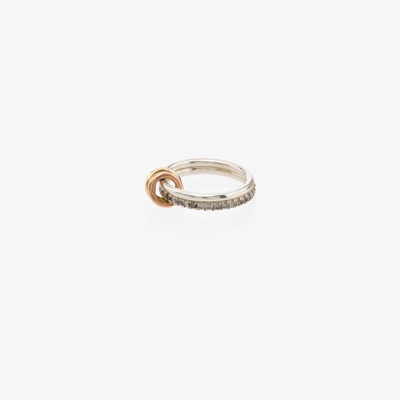 Sterling Silver Marigold Diamond Ring
