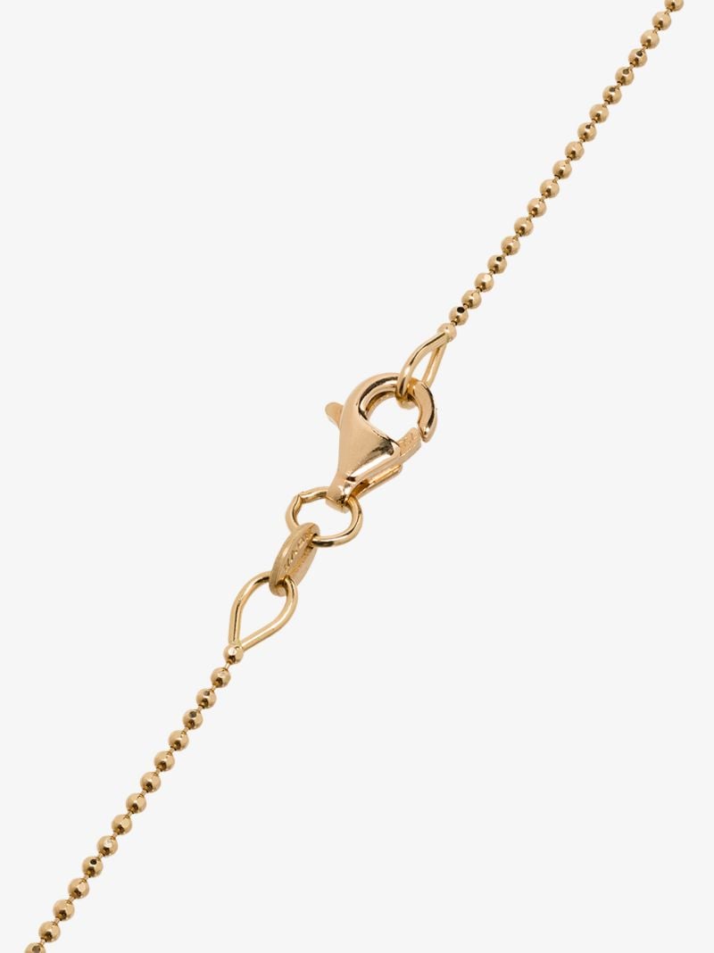 18k Yellow Gold Star Diamond Necklace